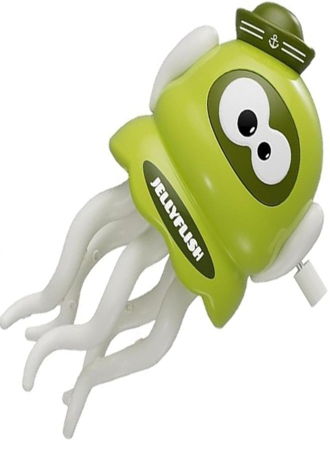 Munmoll Wind Up Key Operated Dancing Octopus Toys for Kids Jelly Fish Toys for Babies Crazy 5-Leg Action Crawling Moving Toys for Babies Educational Toy for Toddlers Infant Boy Girl for Kids Pack of 1 - Image 1